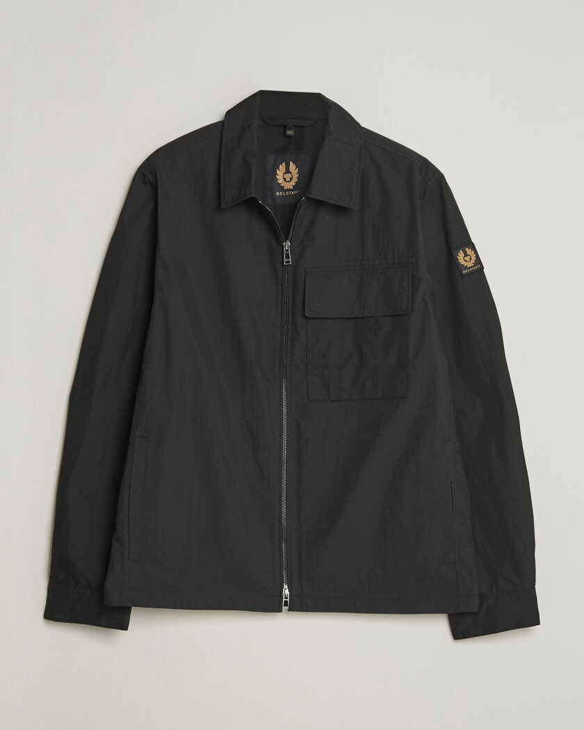 Belstaff Cargo Overshirt Black – Svart