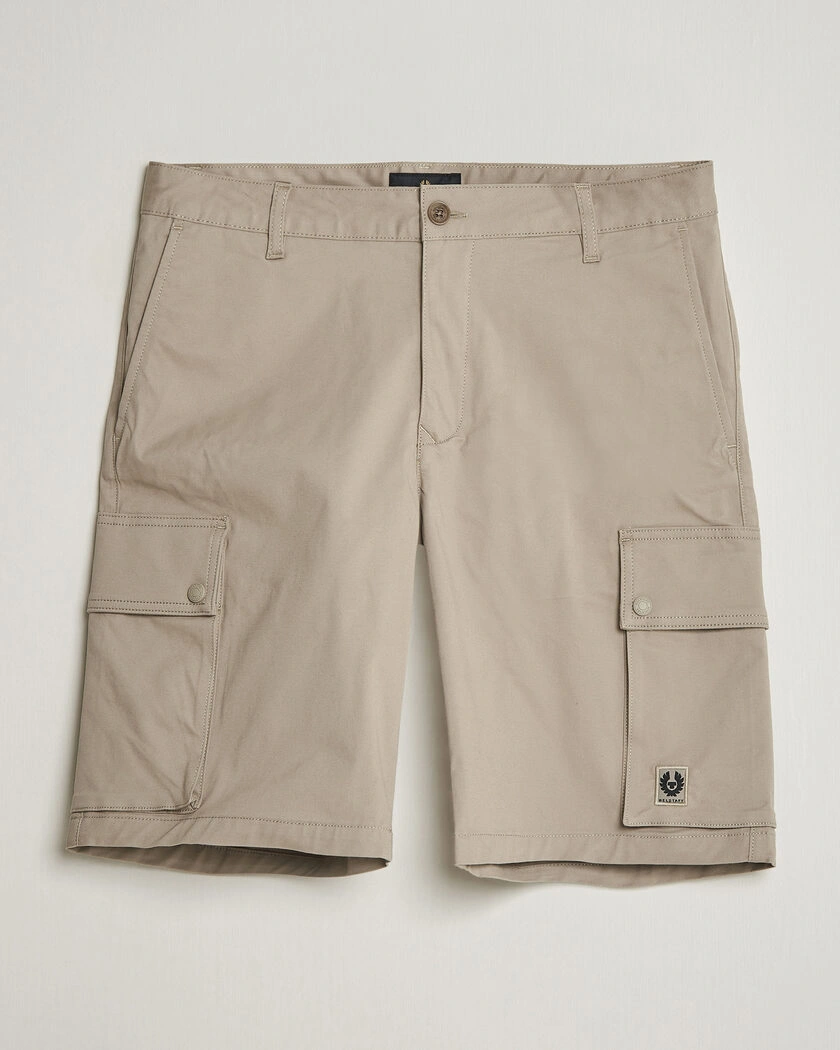 Belstaff Route Cargo Shorts Dark Sand – Beige