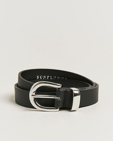 Sunflower Simple Belt Black – Svart