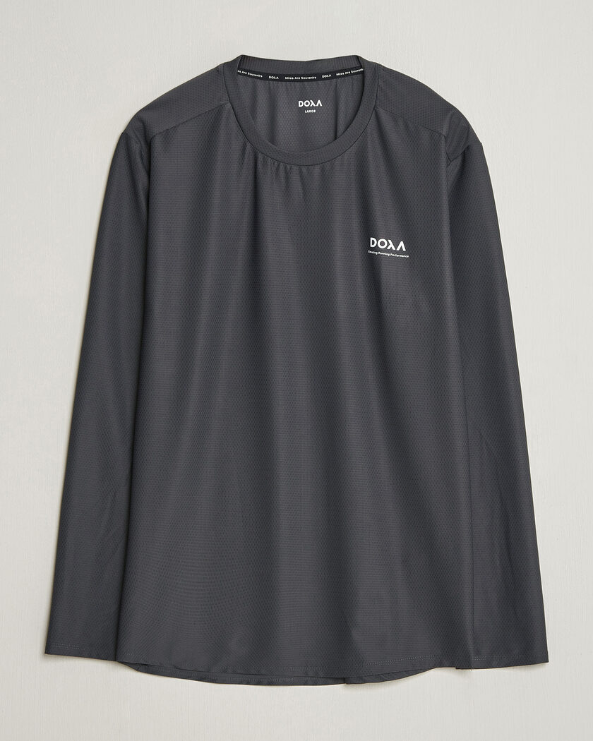 Doxa Rerun Long Sleeve T-Shirt Raven – Svart