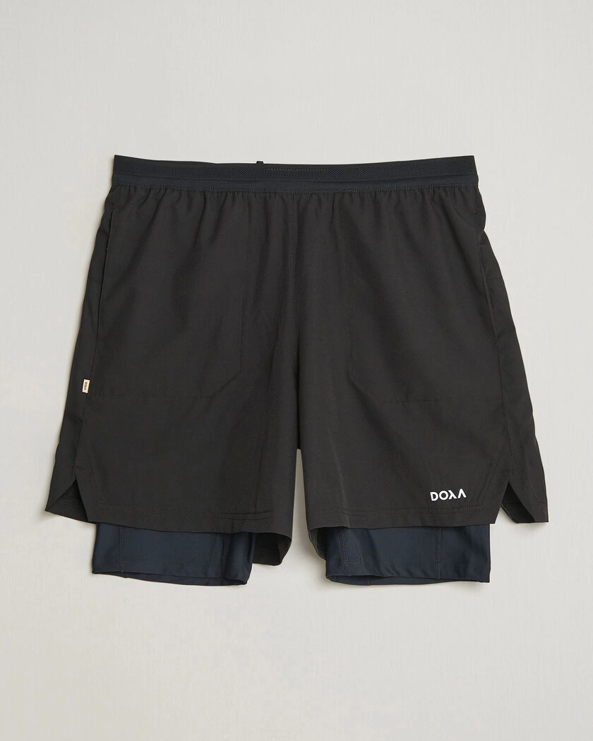 DOXA Rerun 2-In-1 Shorts Black – Svart