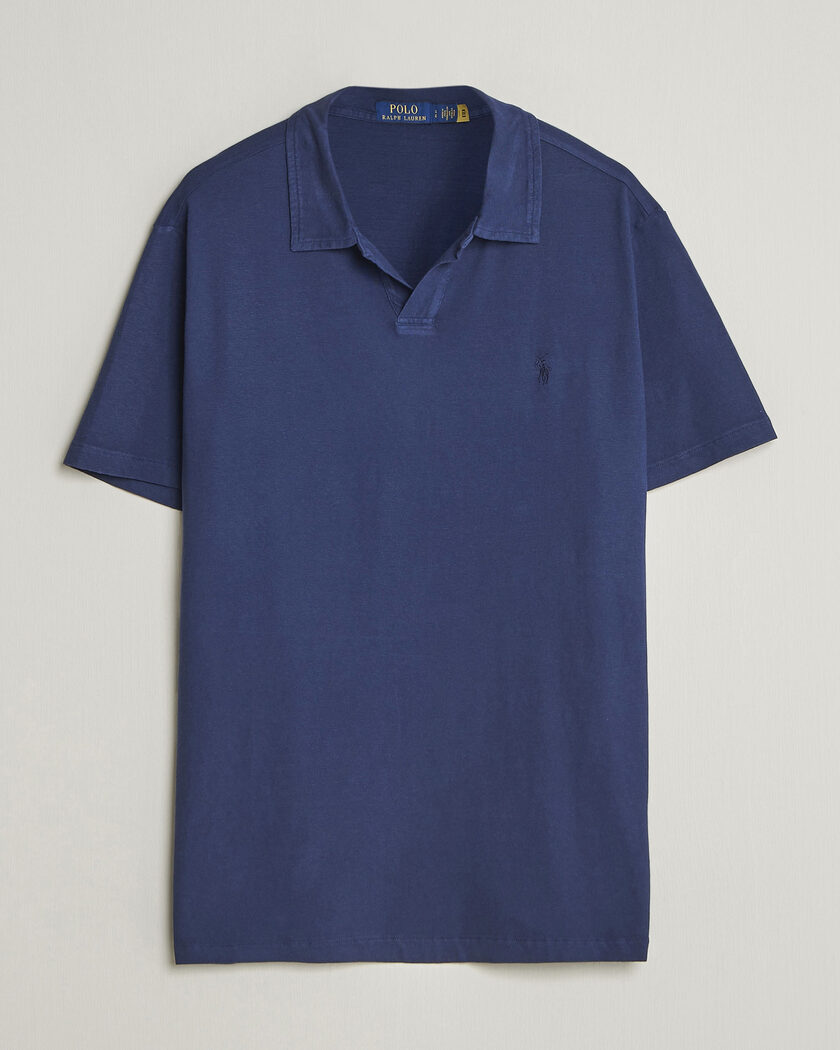 Polo Ralph Lauren Knitted Polo Newport Navy – Blå