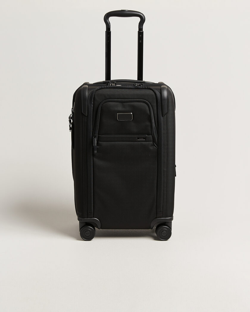 TUMI Alpha 4 Dual Access Expansion Cross Over Black – Svart