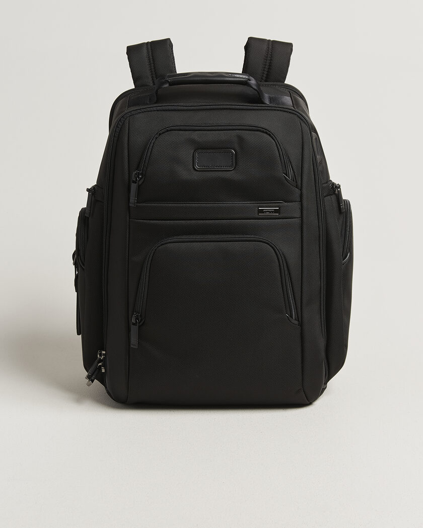 TUMI Alpha 4 Brief Backpack Black – Svart