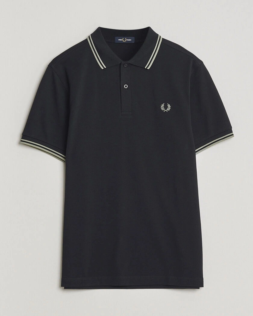 Fred Perry Twin Tipped Polo Shirt Navy – Blå