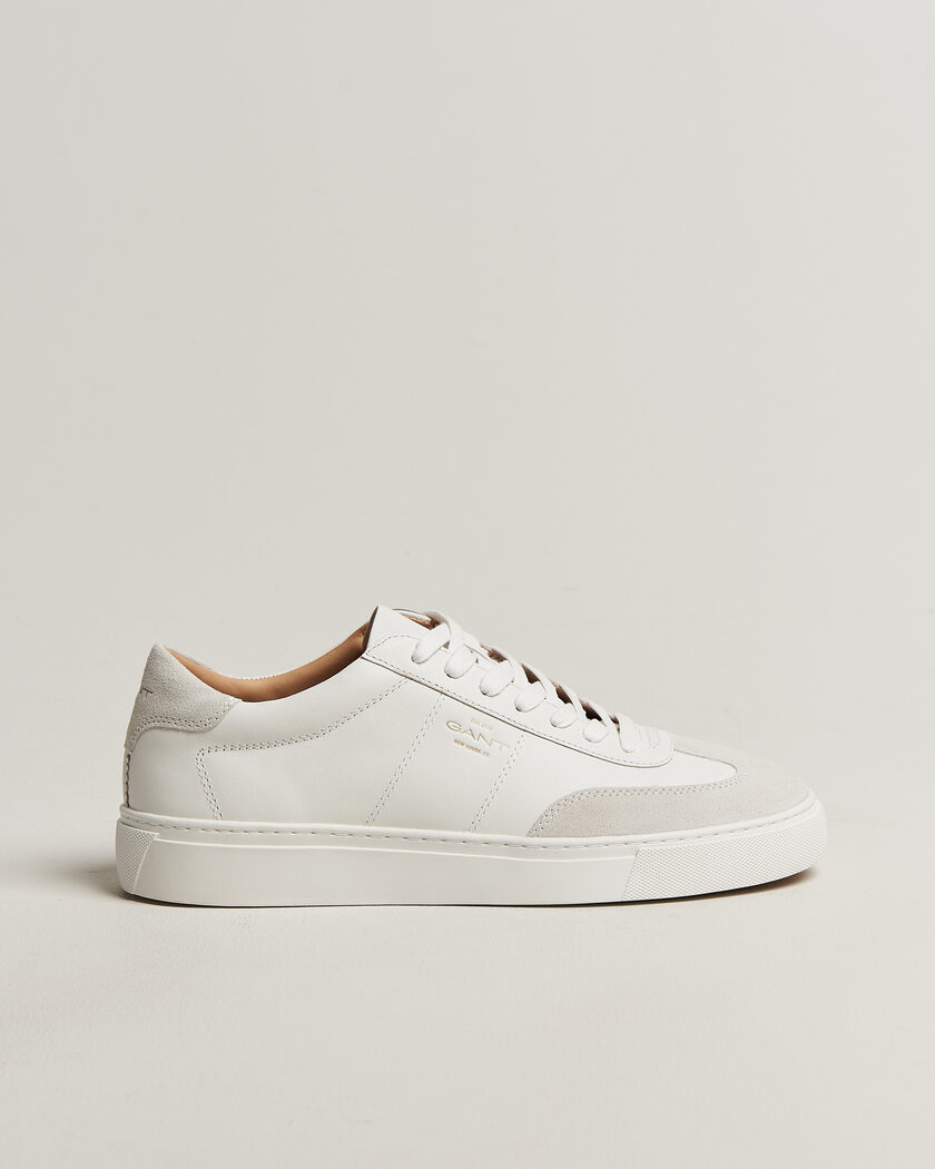 Gant Mc Julien Leather/Suede Sneaker White – Hvit