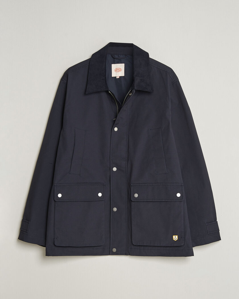 Armor-lux Heritage Field Jacket Rich Navy – Blå