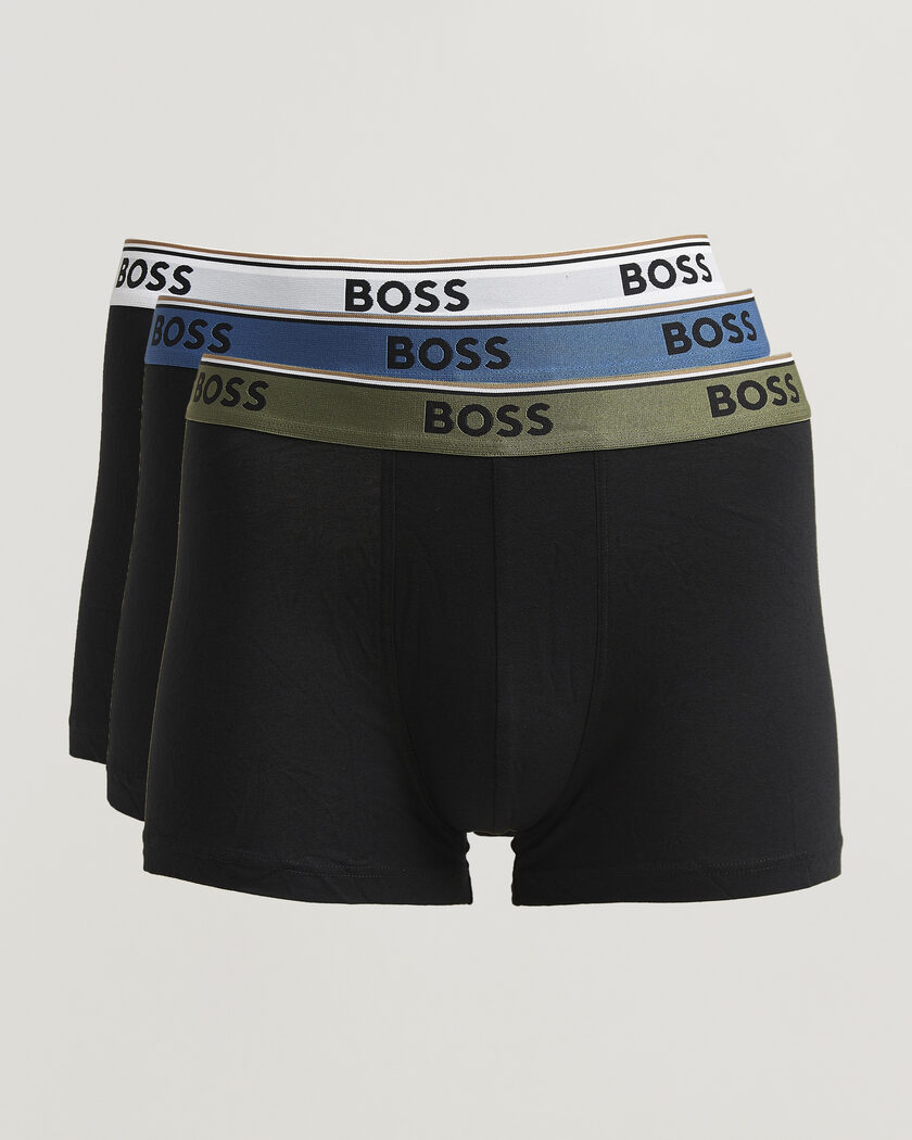 BOSS BLACK 3-Pack Trunk Black – Svart