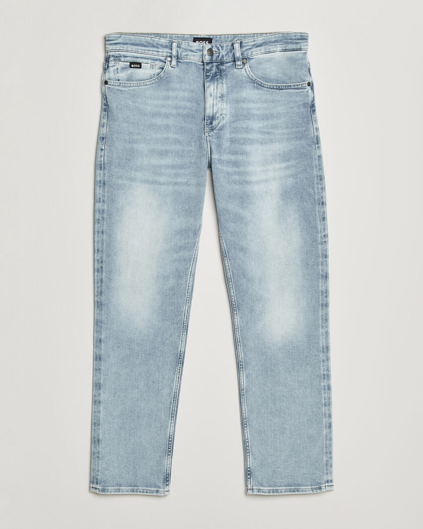 BOSS BLACK Ogden Jeans Light Blue – Blå