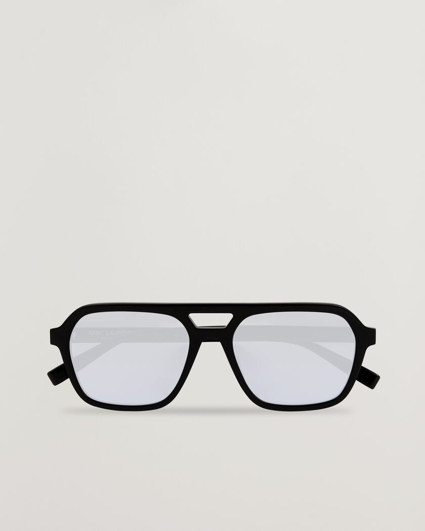 Saint Laurent SL 905 Sunglasses Black/Blue – Svart