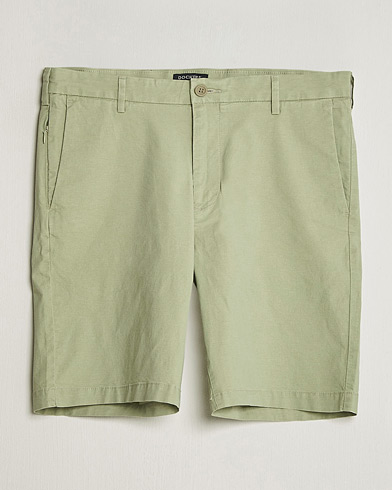 Dockers Slim Cotton/Linen Shorts Tea – Grønn
