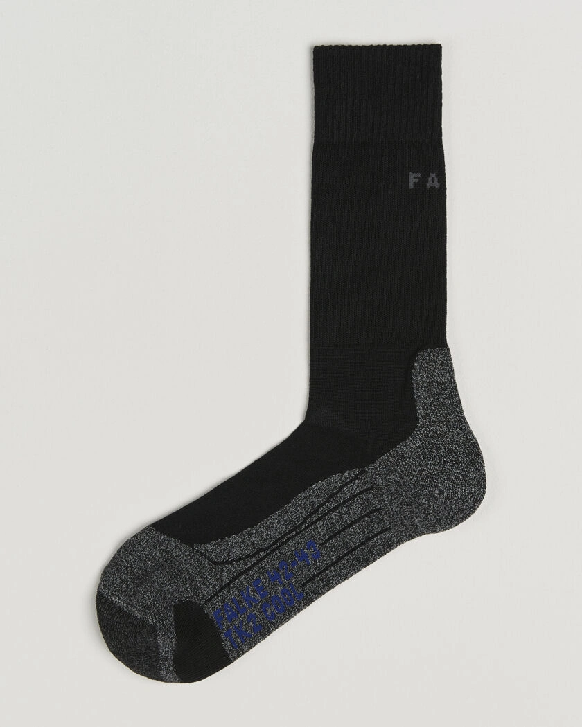 Falke Sport TK2 Explore Cool Trekking Socks Black Mix – Svart