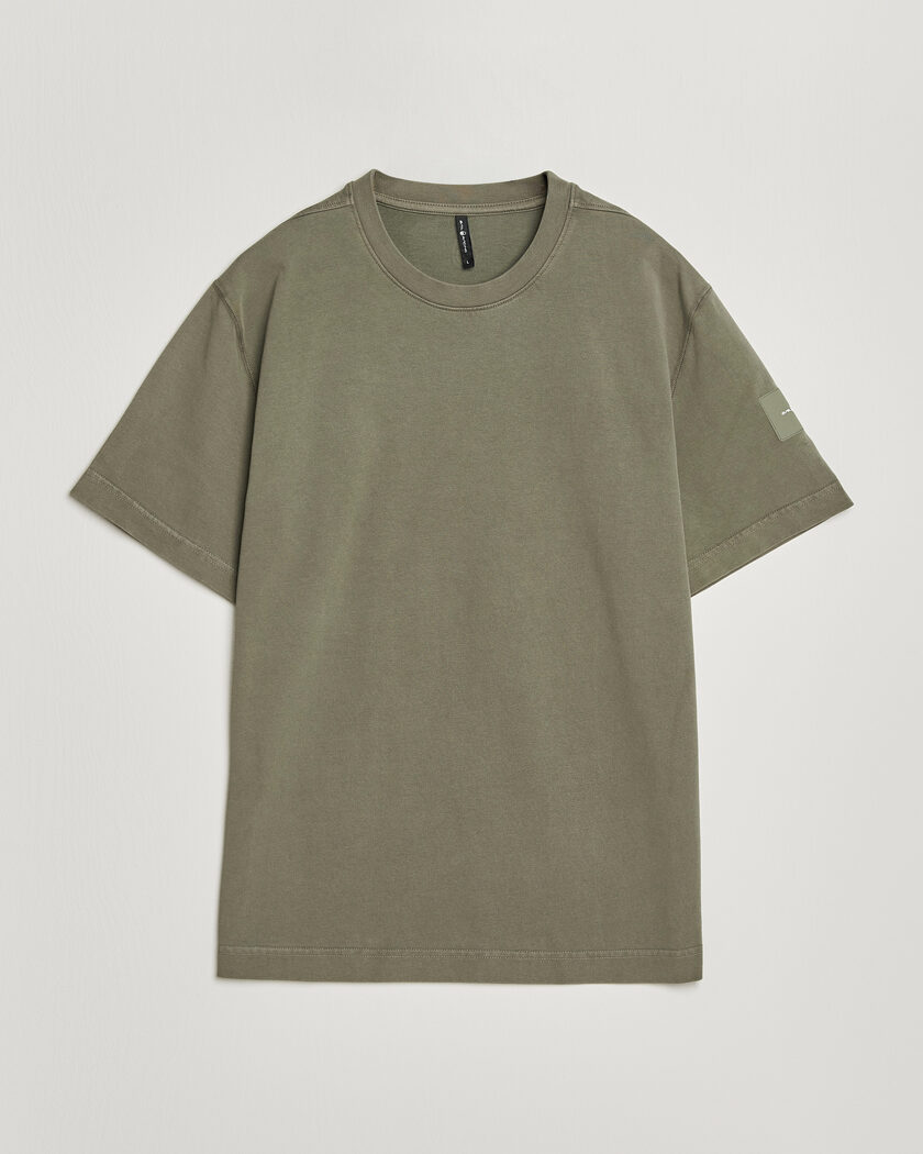 Sail Racing Wind Pigment Dyed T-Shirt Mud Green – Grønn