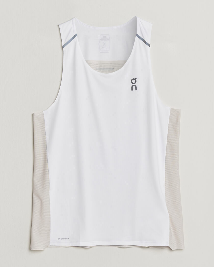 On Performance Tank White/Silver – Flerfarget