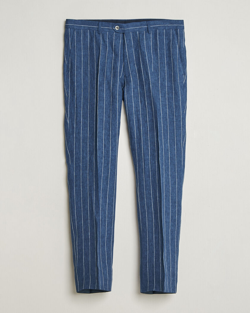 Polo Ralph Lauren Prepster Linen Trousers Newport Navy hos
