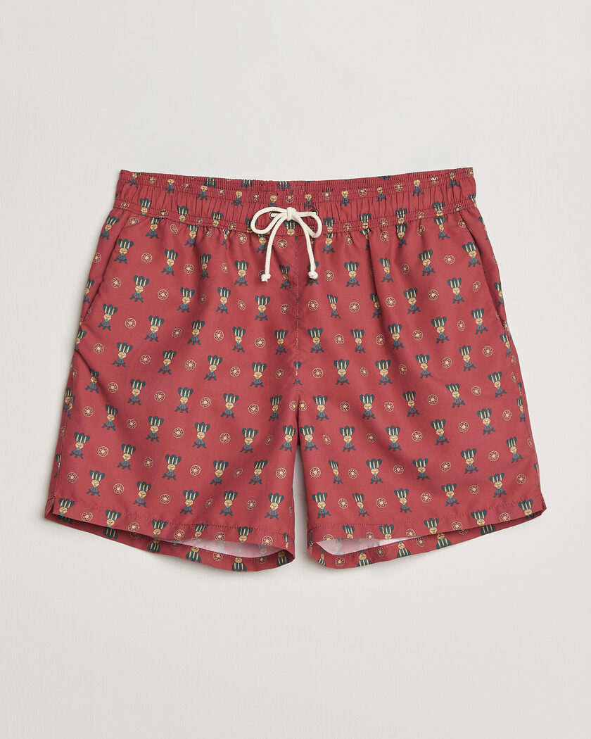 Ripa Ripa Printed Swimshorts Red – Rød