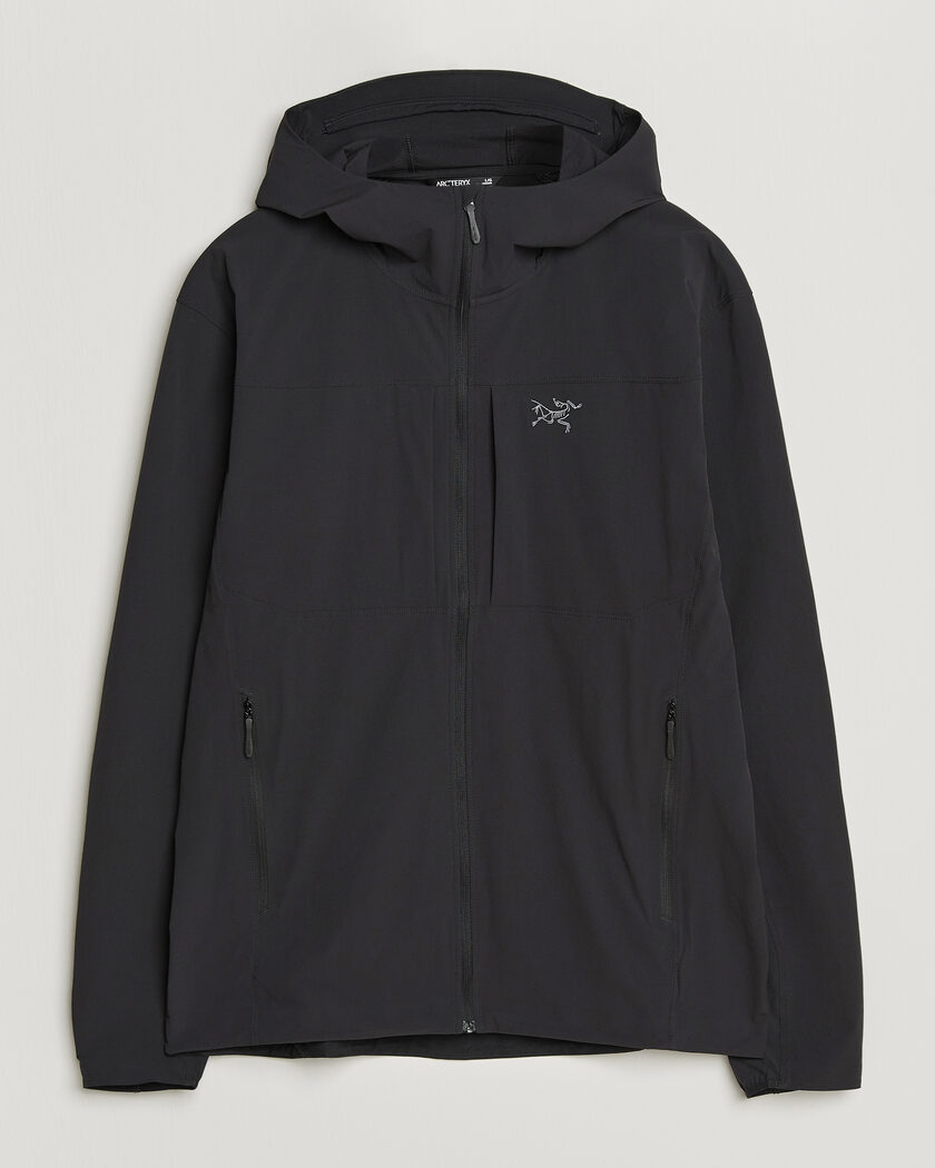 Arc'teryx Gamma Lightweight Softshell Hooded Jacket Black – Svart