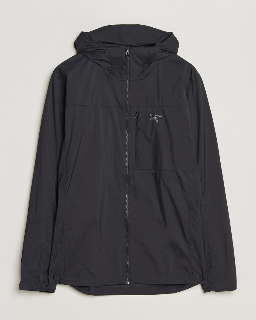 Arc'teryx Squamish Lightweight Hooded Jacket Black – Svart