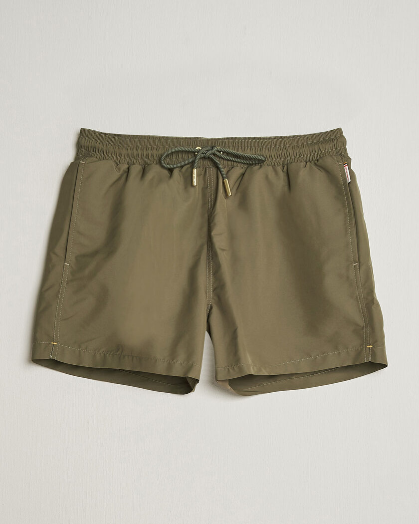 Orlebar Brown Jack Solid Drawstring Swim Shorts Herbal Green – Grønn