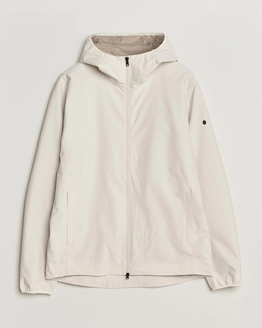 Scandinavian Edition Hood II Waterproof Jacket Neutral White – Hvit