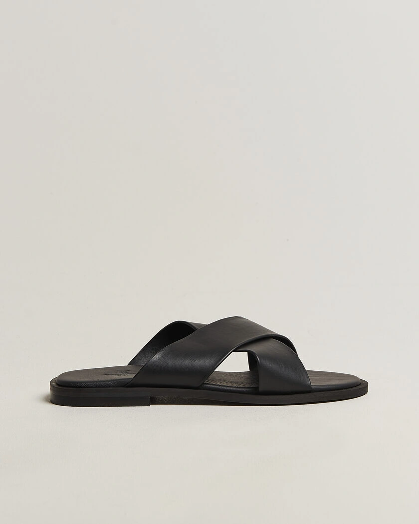 Thera's Classic Sandals Black Calf – Svart