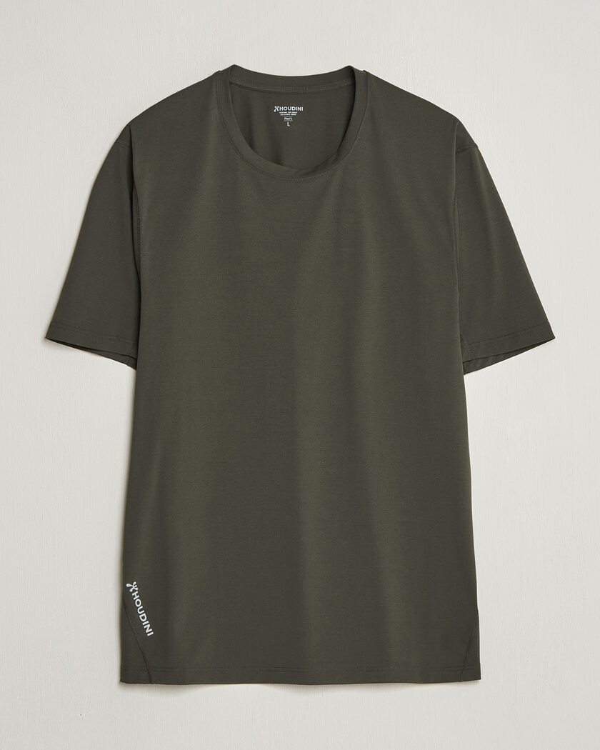 Houdini Pace Air T-Shirt Green Illusion – Grønn