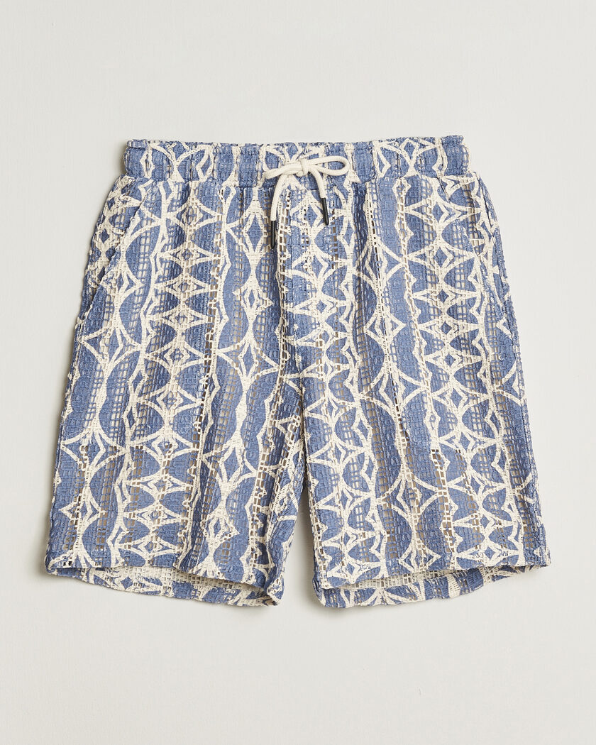 OAS Nicola Cotton Net Shorts Arko – Blå
