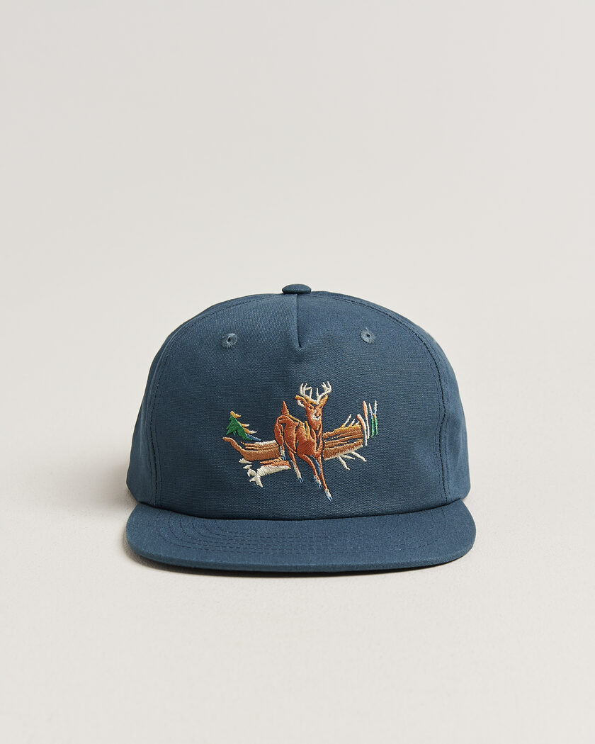 Filson Deer Trucker Cap Dusty Blue – Blå