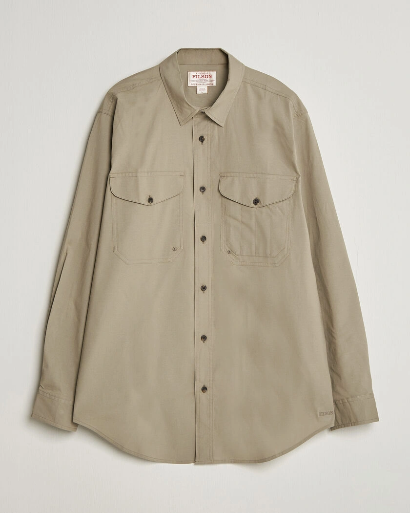 Filson Twin Lakes Sport Shirt Dark Clay – Grønn