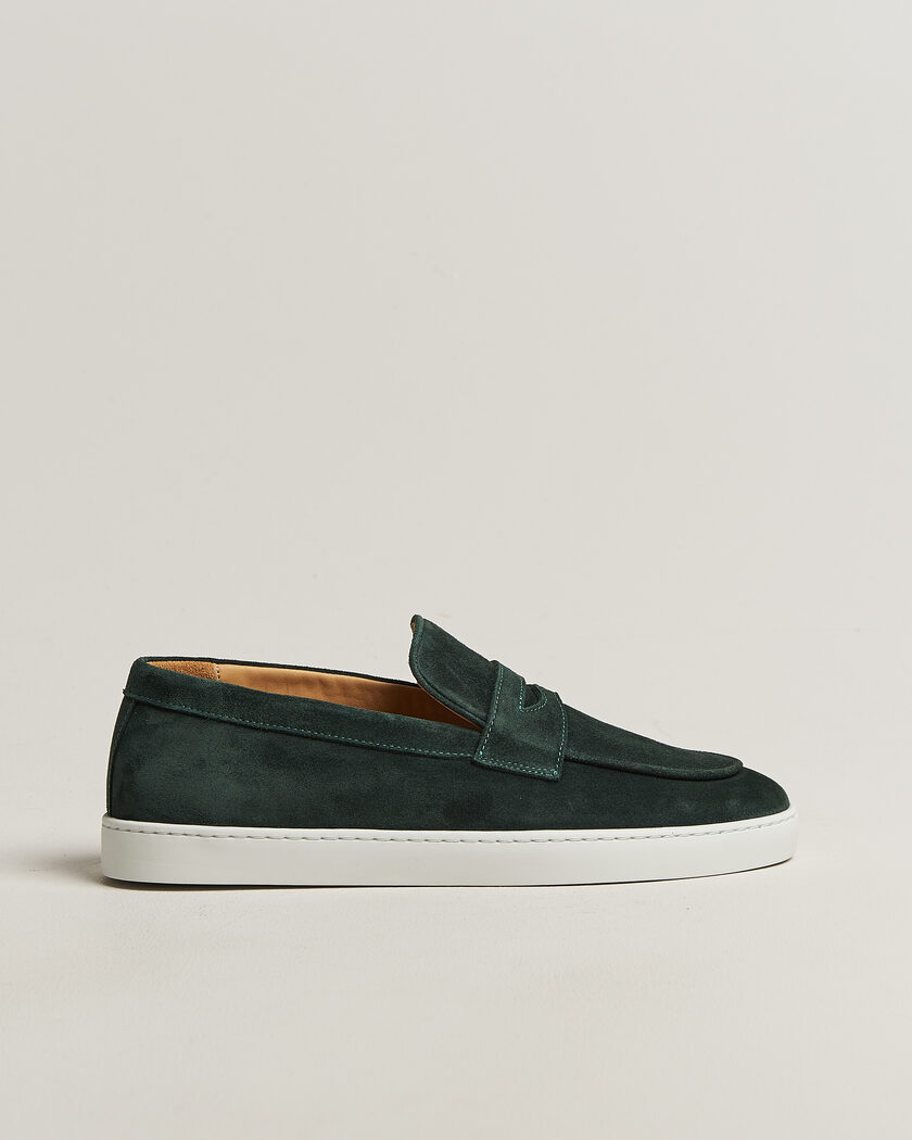 Fliteless Suede Penny Sneaker Green – Grønn