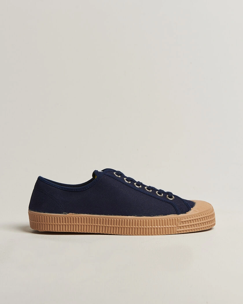 Novesta Star Master Organic Cotton Sneaker Navy/Transparant – Blå