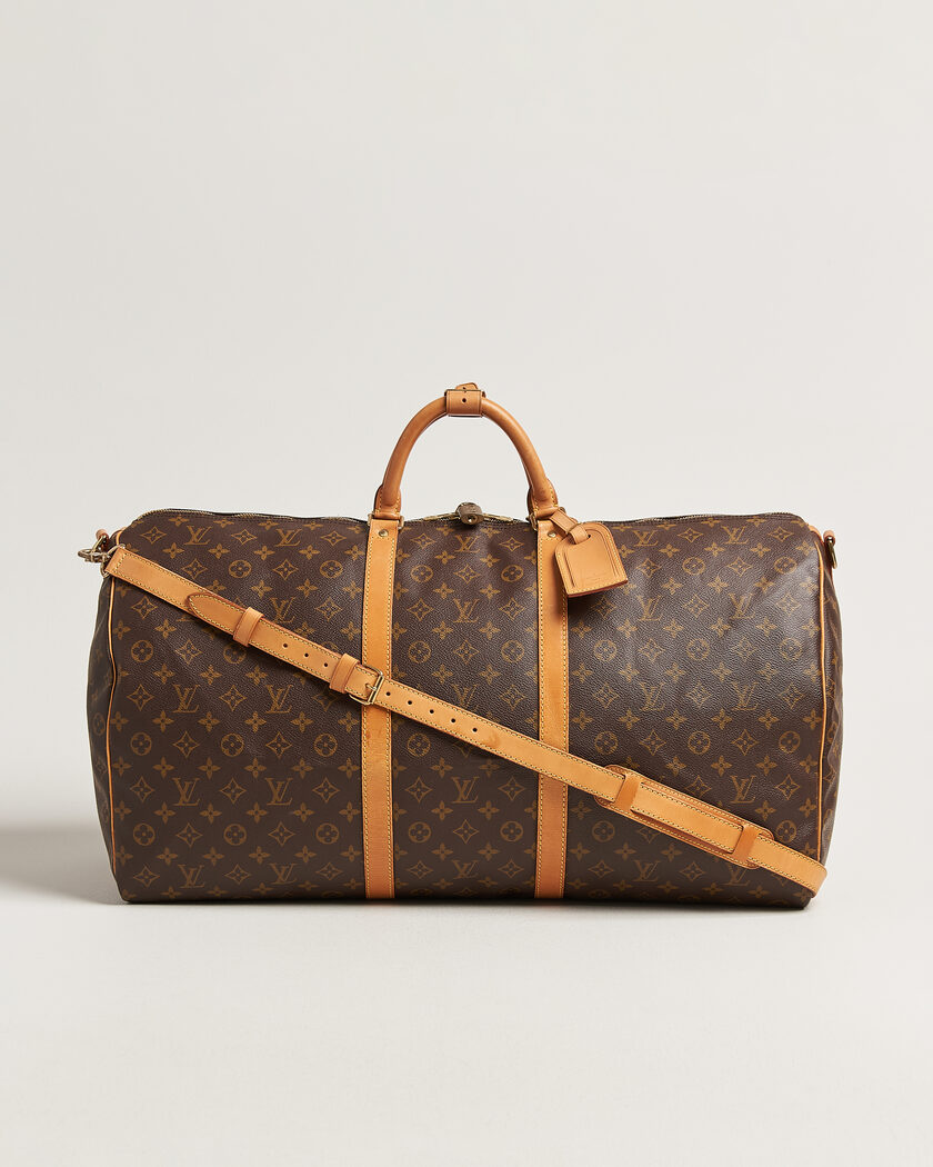Louis Vuitton Pre-Owned Keepall Bandouliére 60 Monogram – Brun
