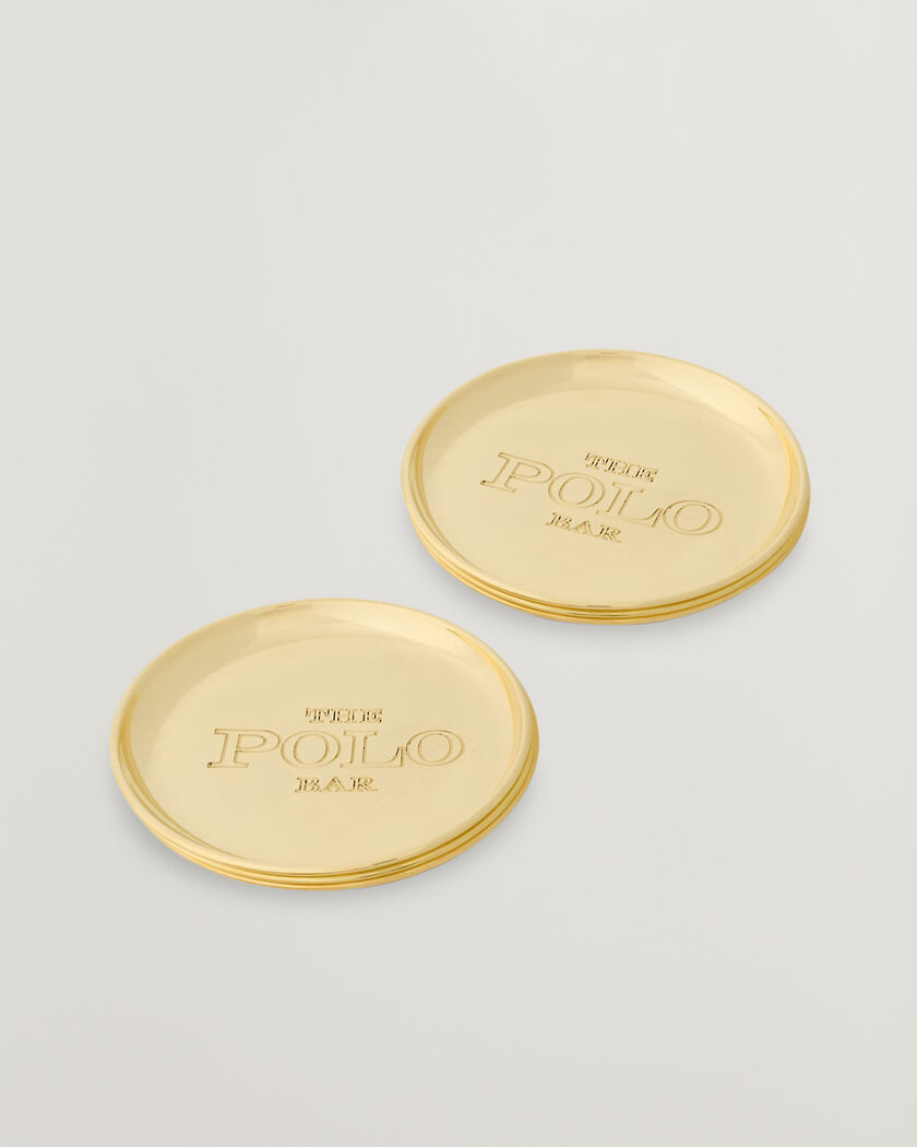  Ralph Lauren Home Polo Bar Coasters Brass – Gull