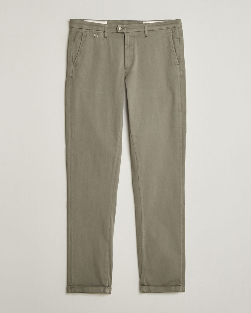 orSlow Herringbone Summer Fatigue Pants Green hos CareOfCarl.no
