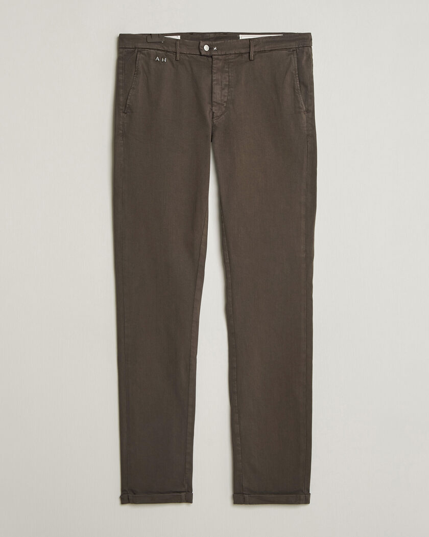 Tramarossa Luis Superstrech Cotton Chino Coffee – Brun