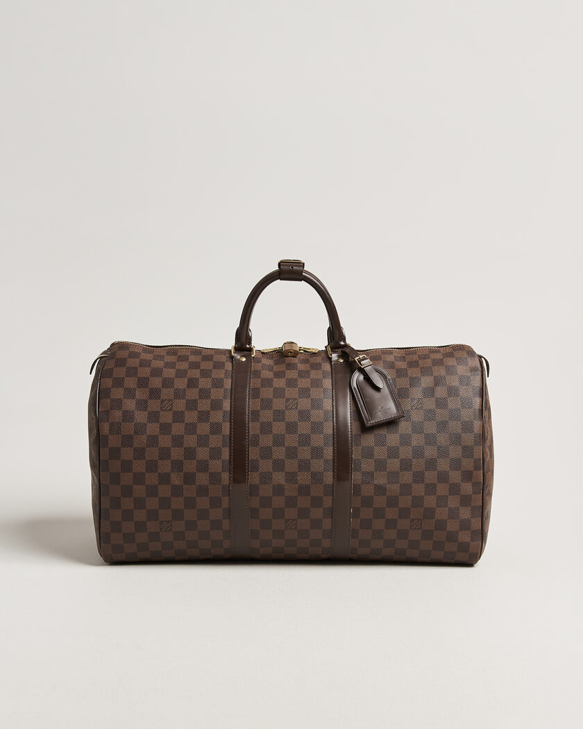 Louis Vuitton Pre-Owned Keepall 50 Damier Ebene – Brun