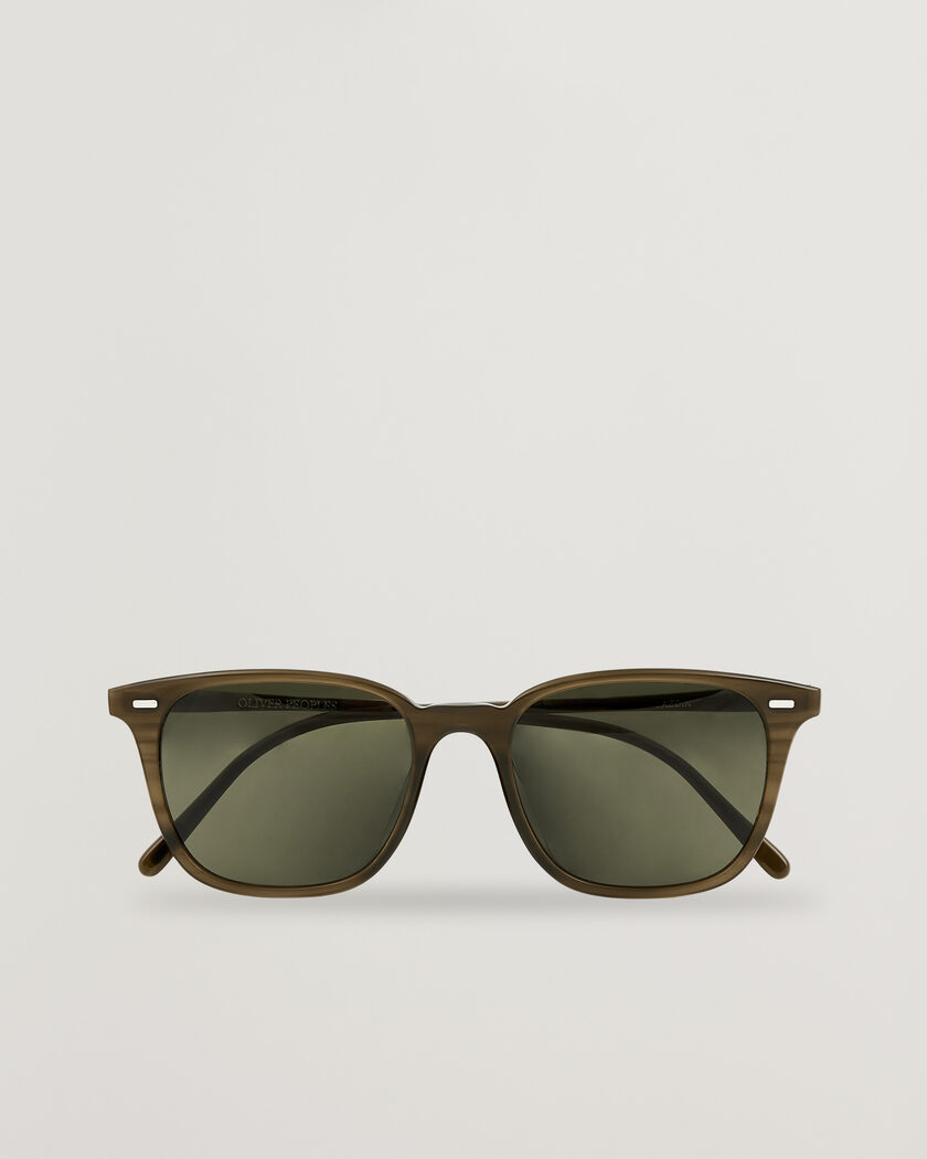 Oliver Peoples Laedin Sunglasses Olive – Grønn