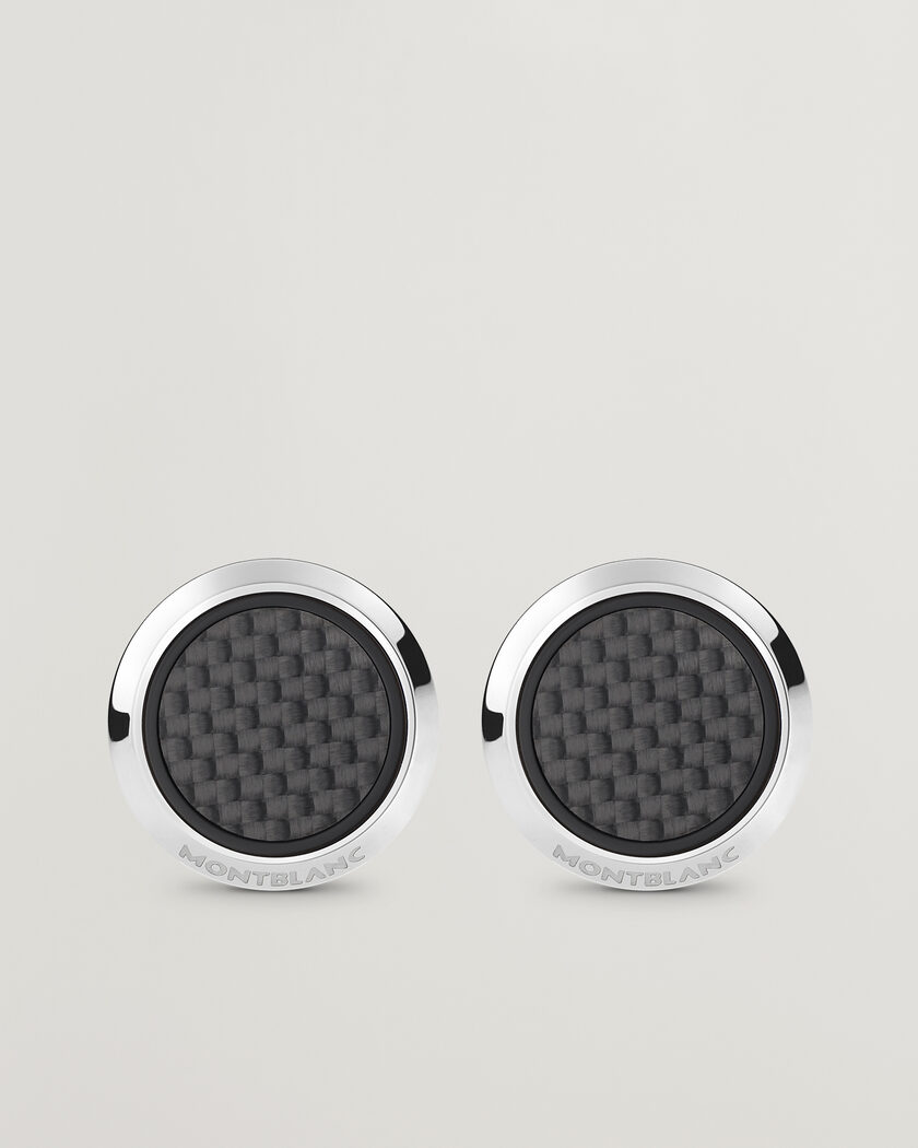 Montblanc Meisterstück Cufflinks Black Carbon – Svart