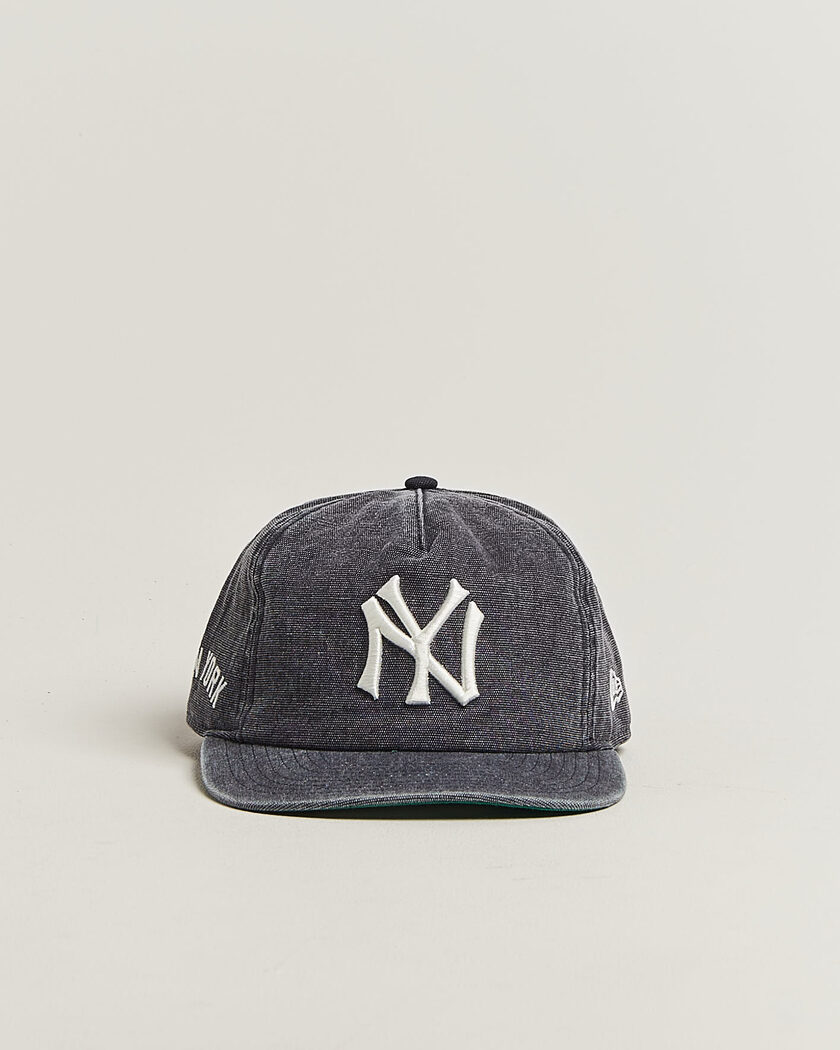 New Era 9Twenty Washed Cotton Cap Grey New York Yankees  – Grå