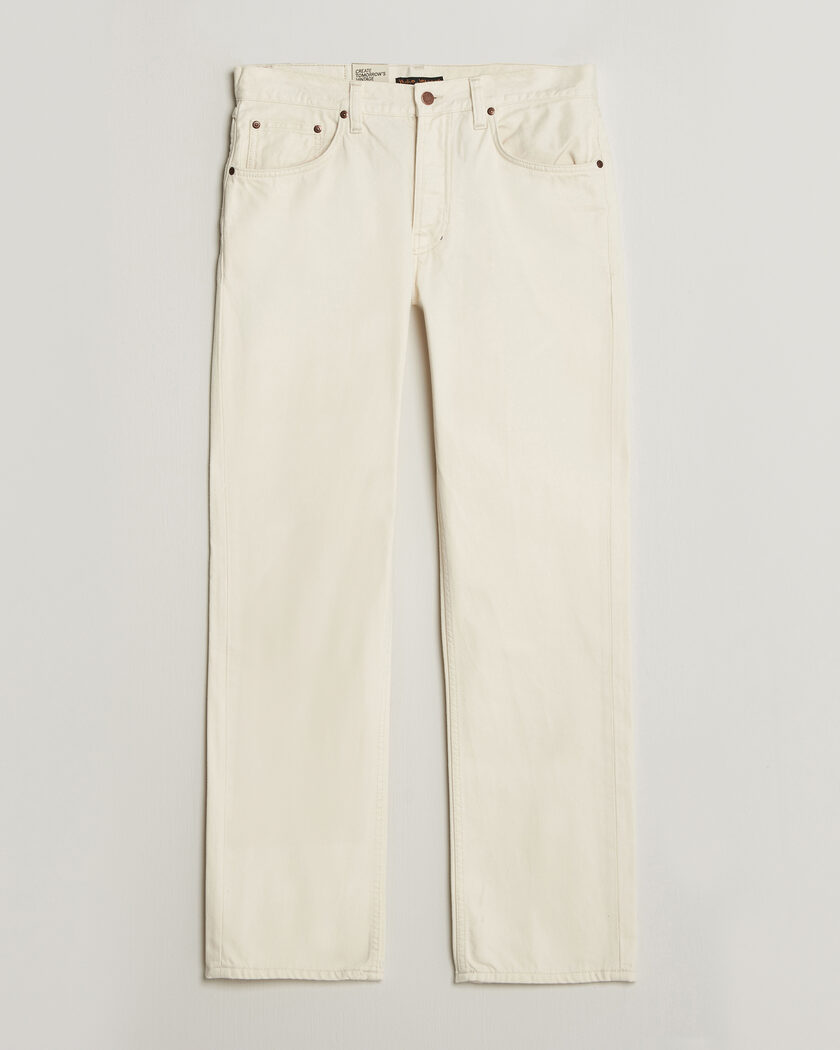 Nudie Jeans Rad Rufus Jeans Everivory – Hvit