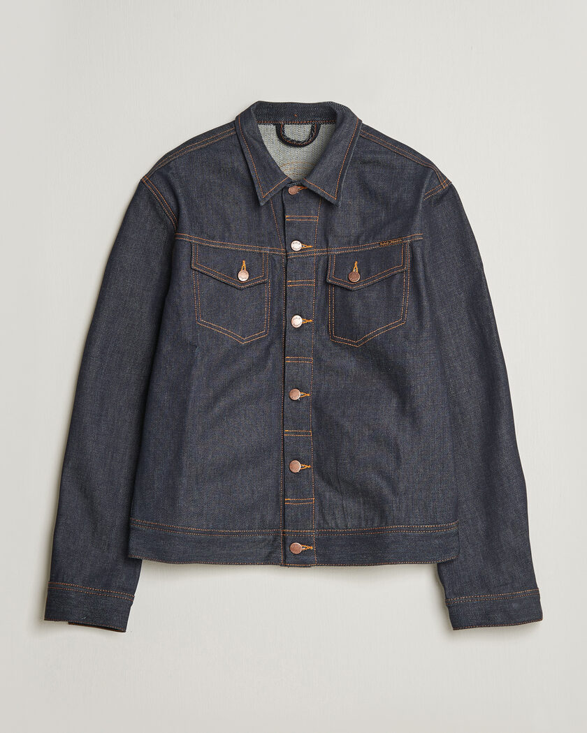 Nudie Jeans Conny Denim Jacket Dry One - Blå - Jeansjakke - Størrelse: S