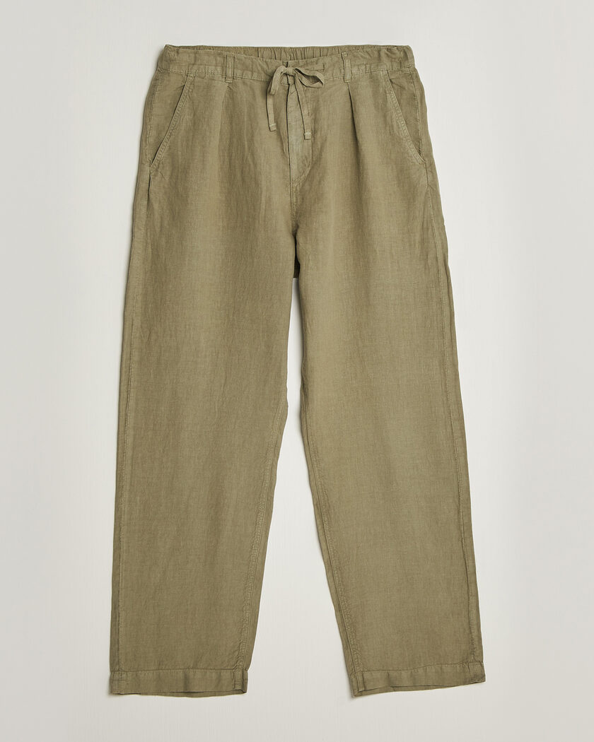 Polo Ralph Lauren Easy Fit Pleated Trousers Sage Green – Grønn