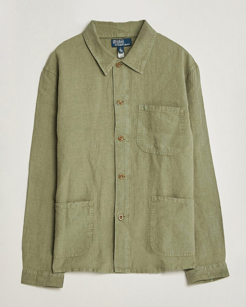 Polo Ralph Lauren Chore Unlined Field Jacket Sage Green – Grønn