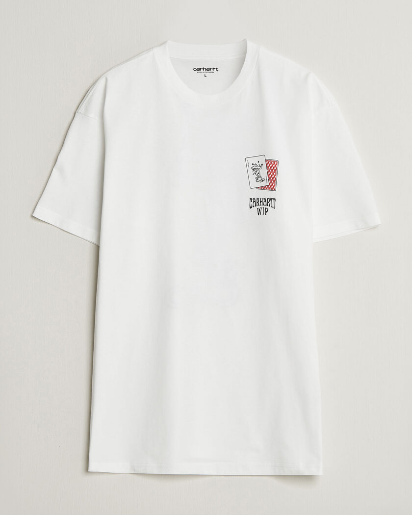 Carhartt WIP Playing Cards T-Shirt White – Hvit
