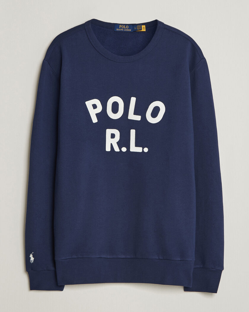 Polo Ralph Lauren Polo RL Sweatshirt Newport Navy – Blå