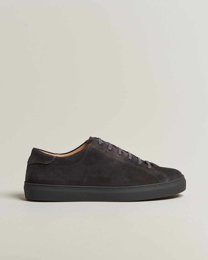 Myrqvist Oaxen Monochrome III Sneakers Dark Grey Suede – Grå