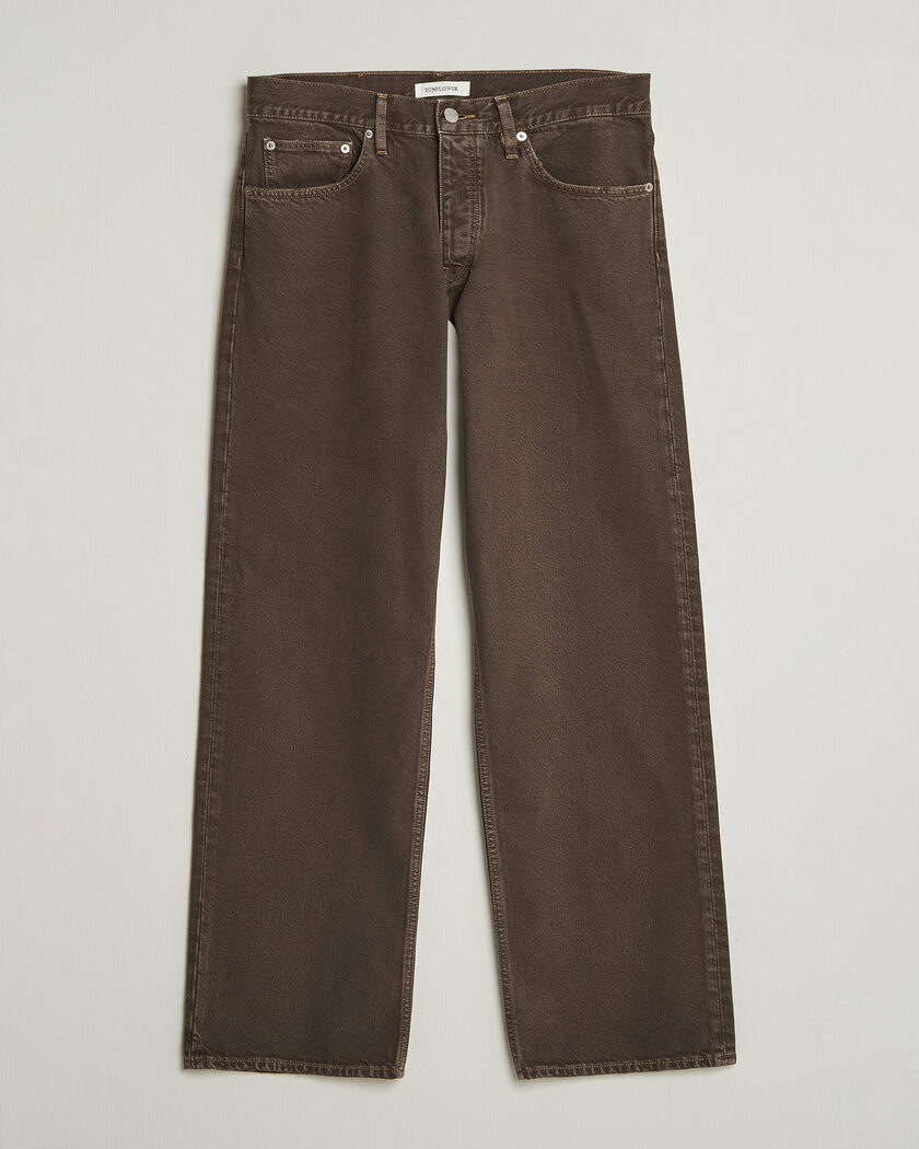 Sunflower Loose Jeans Vintage Brown – Brun
