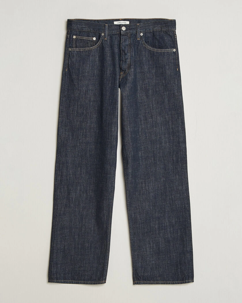 Sunflower Loose Jeans Simple Rinse – Blå