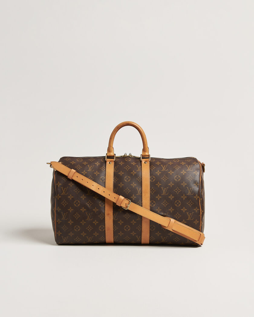 Louis Vuitton Pre-Owned Keepall Bandouliére 45 Monogram – Brun