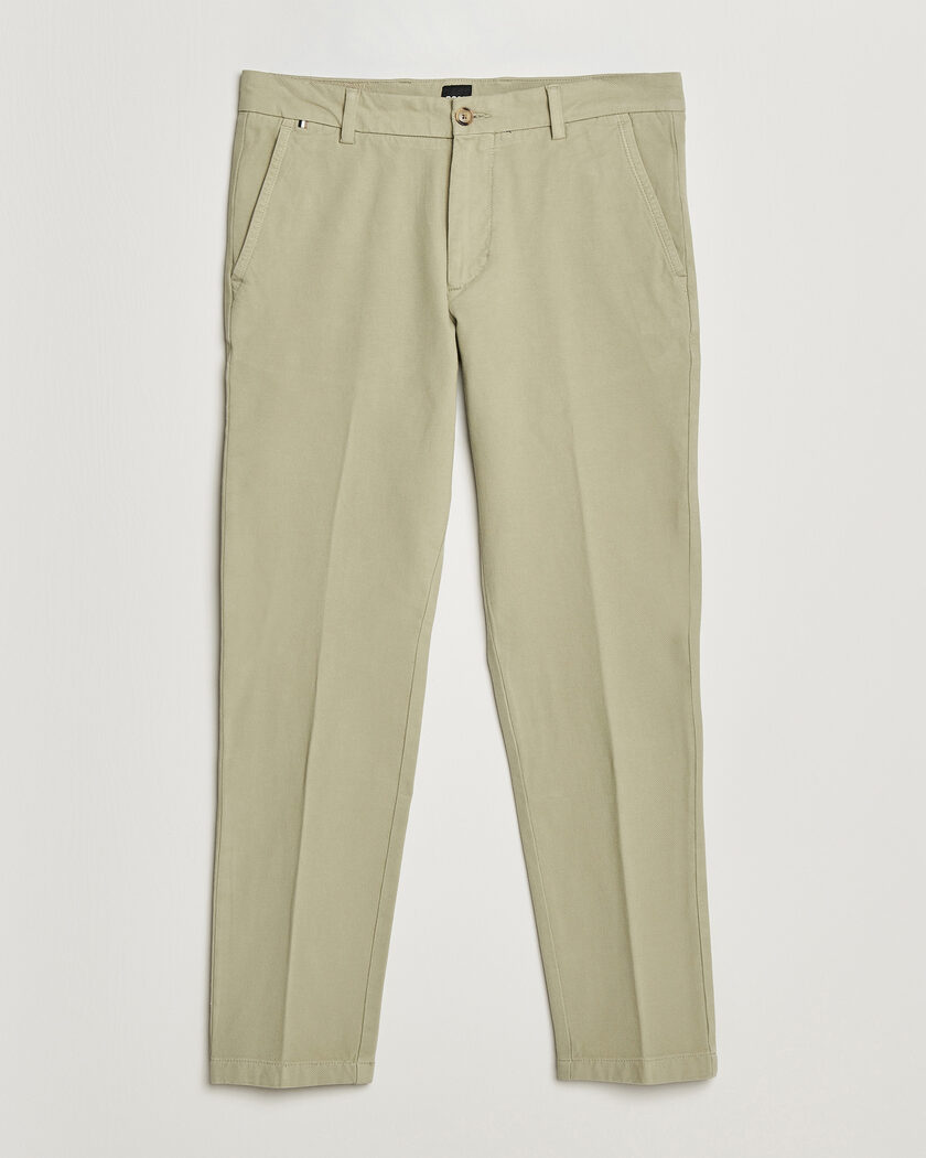 BOSS BLACK Kaiton Structured Chinos Sage – Grønn